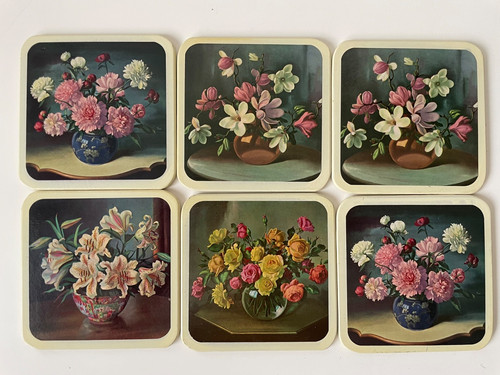 Vintage kitsch coasters
